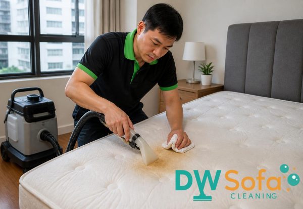 What Happens to a Mattress During Professional Mattress Cleaning? by DW Sofa Cleaning Singapore