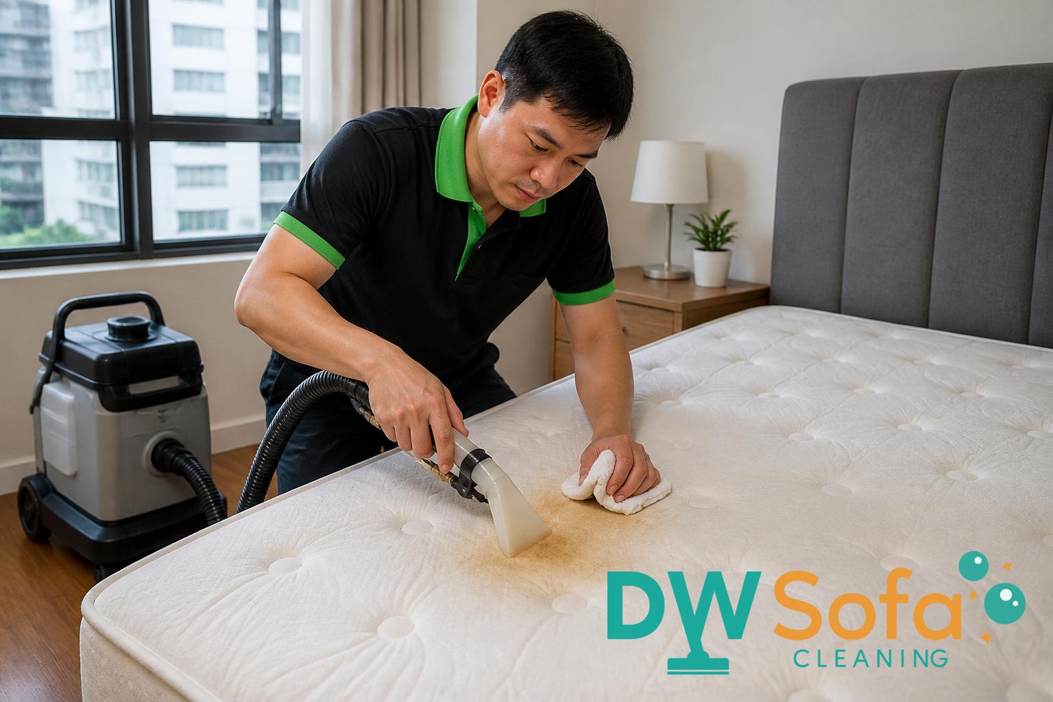 What Happens to a Mattress During Professional Mattress Cleaning? by DW Sofa Cleaning Singapore